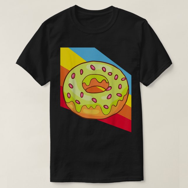 Donuts Bake Bakery Baker Cake Food Delicious Sweet T Shirt (Design framsida)