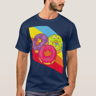 Donuts Bake Bakery Baker Cake Food Delicious Sweet T Shirt