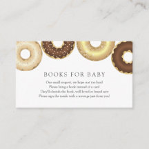 Donuts Bokar för Baby-inmatningskort