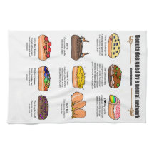 Donuts by AI Weirness - Kitchen Towel