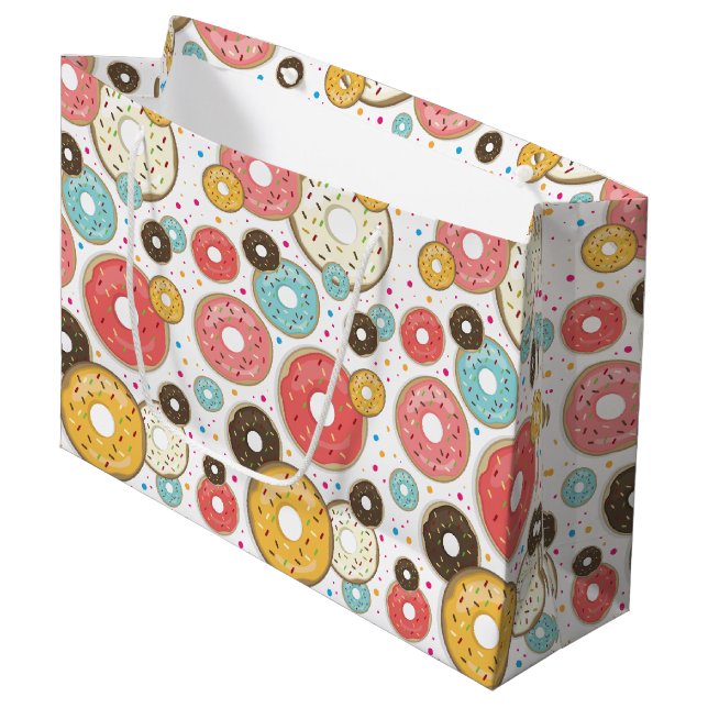 Donuts Colorful Pattern (Framsidan Vinklad)