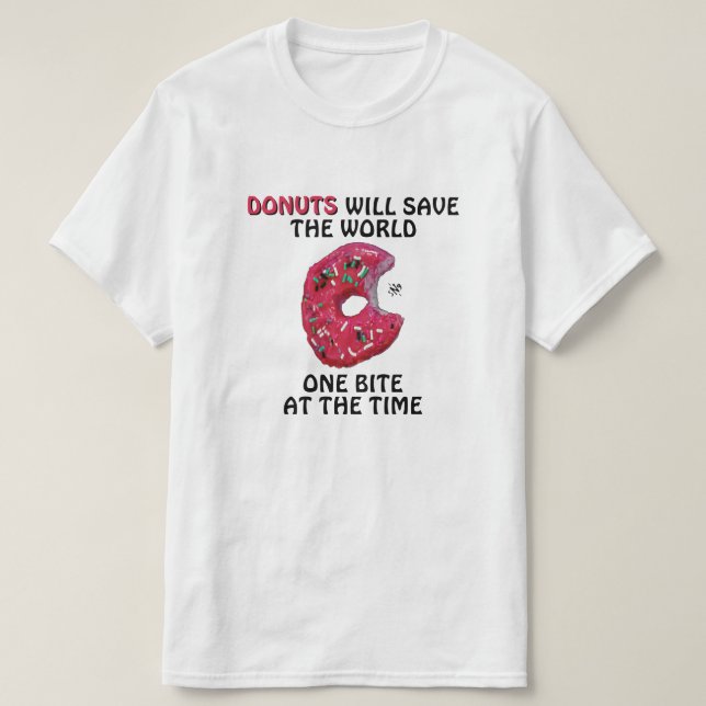 Donuts firande t shirt (Design framsida)