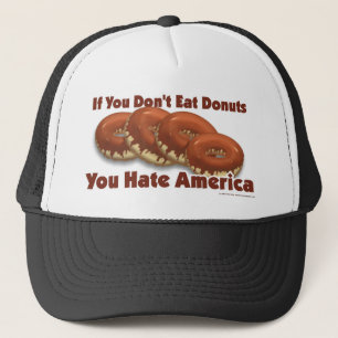 Donuts för Amerika Truckerkeps