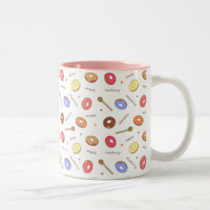 Donuts Homemade 11 oz Two-Tone Mugg