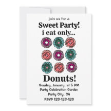 Donuts I Eat Only Donuts