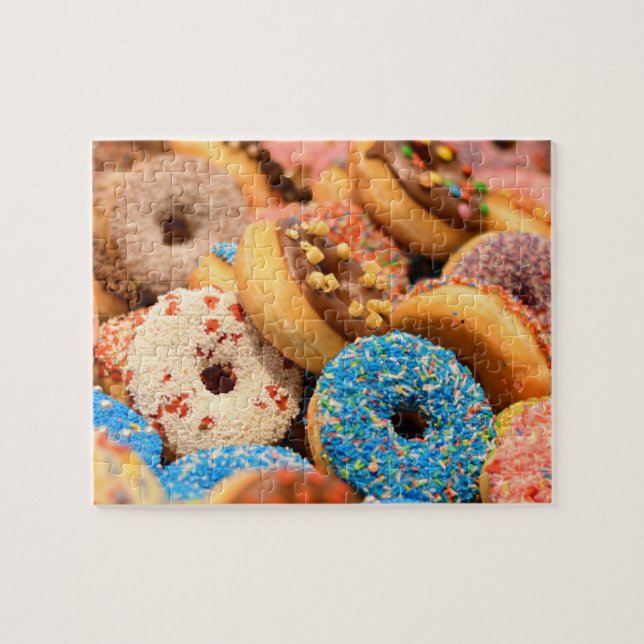 DONUTS JIGSAW PUZZLE PUSSEL (Horisontell)