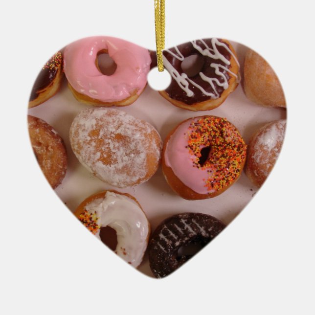 DONUTS! JULGRANSPRYDNAD KERAMIK (Framsidan)