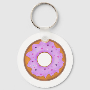 Donuts Kärlek-nyckelkedjor Nyckelring