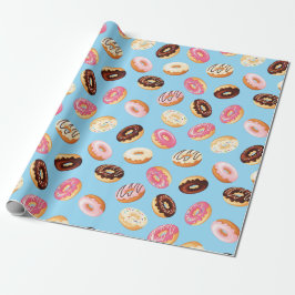 Donuts-kokt design presentpapper