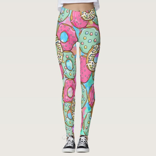 Donuts Leggings (Framsida)