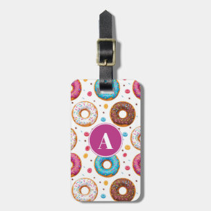 Donuts Luggage Tag Bagagebricka