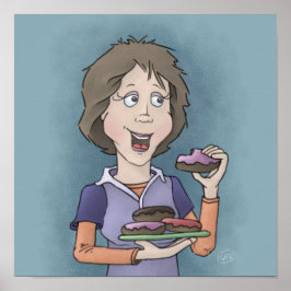 Donuts med sprinkler poster