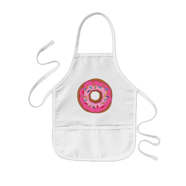 Donuts munk barnförkläde (Framsidan)