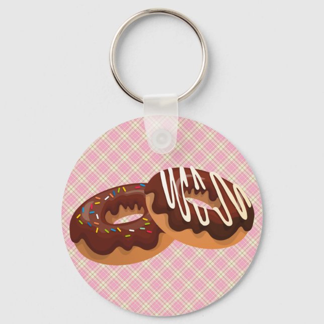 Donuts-nyckelkedja Nyckelring (Framsida)