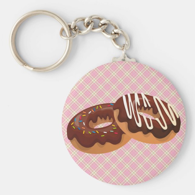 Donuts-nyckelkedja Nyckelring (Framsidan)