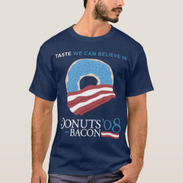 Donuts och bacon: Smak kan vi tro in - blått T Shirt