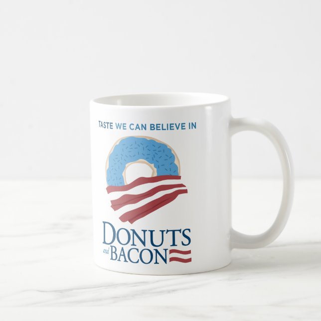 Donuts och bacon: Smak som vi kan tro in Kaffemugg (Höger)