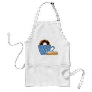 Donuts och Coffee Apron Förkläde