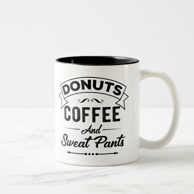 Donuts och Kaffe Mugg (Höger)