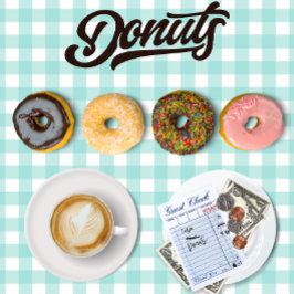 Donuts och kaffe T-Shirt