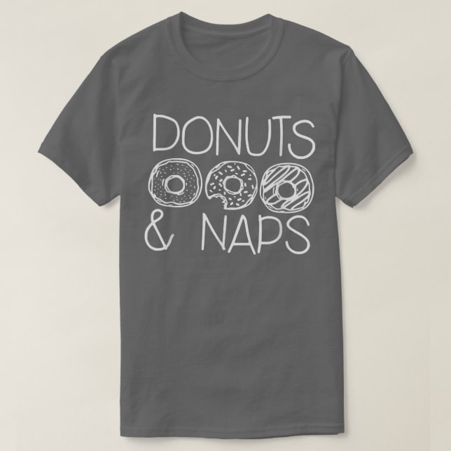 Donuts och Naps T-Shirt (Design framsida)