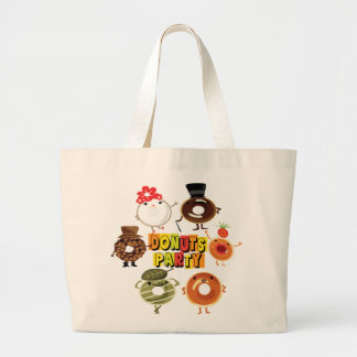 Donuts Party Jumbo Tygkasse