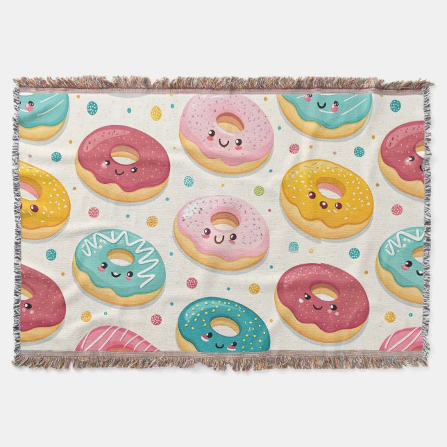 Donuts Pattern Filt (Framsidan)