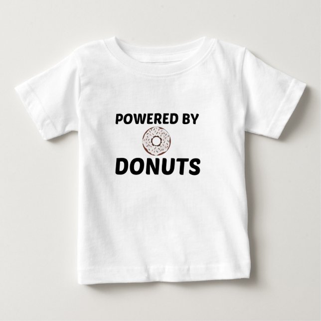 DONUTS POWERED T SHIRT (Framsida)