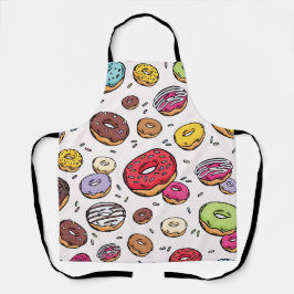 Donuts seamless pattern