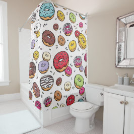 Donuts seamless pattern