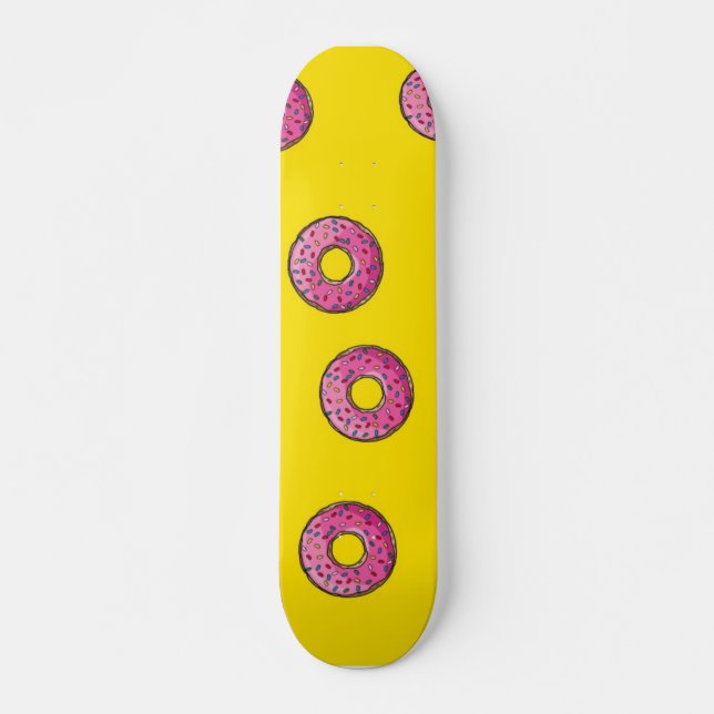 Donuts Skateboard Bräda 19,5 Cm (Framsida)