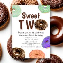 Donuts Sweet Two 2-årsfirande