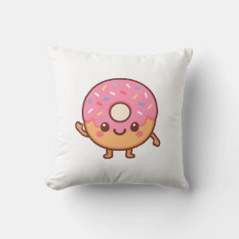 Donuts Throw Pillow Kudde