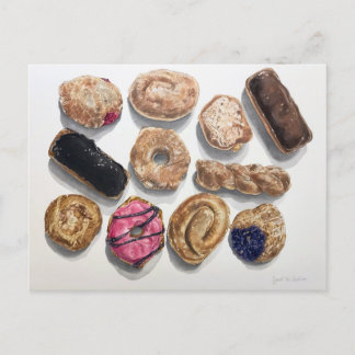 Donuts Vykort
