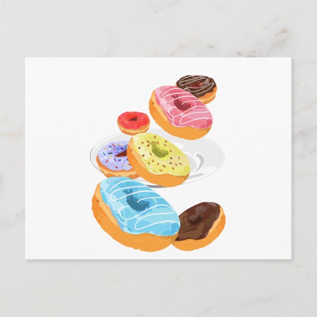 Donuts Vykort (Framsida)