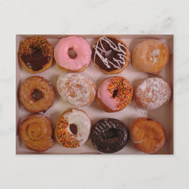 DONUTS! VYKORT (Framsida)