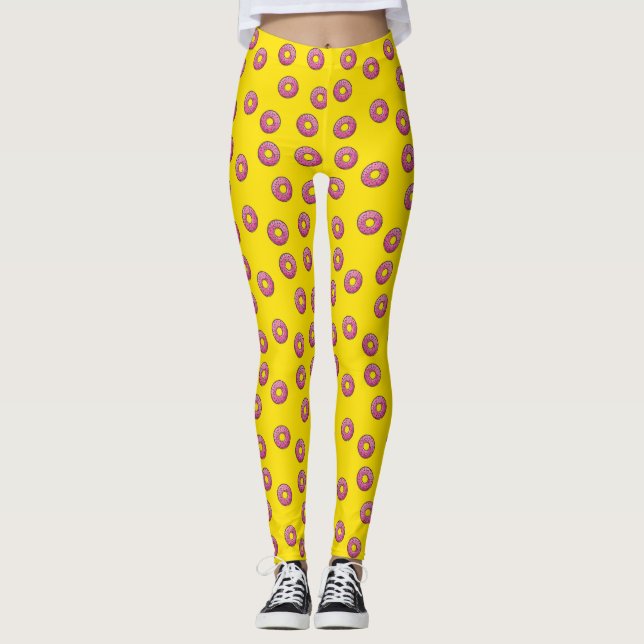 Donuts Women's Leggings (Framsida)