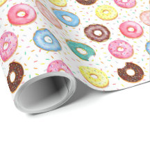 Donuts Wrapping Papper
