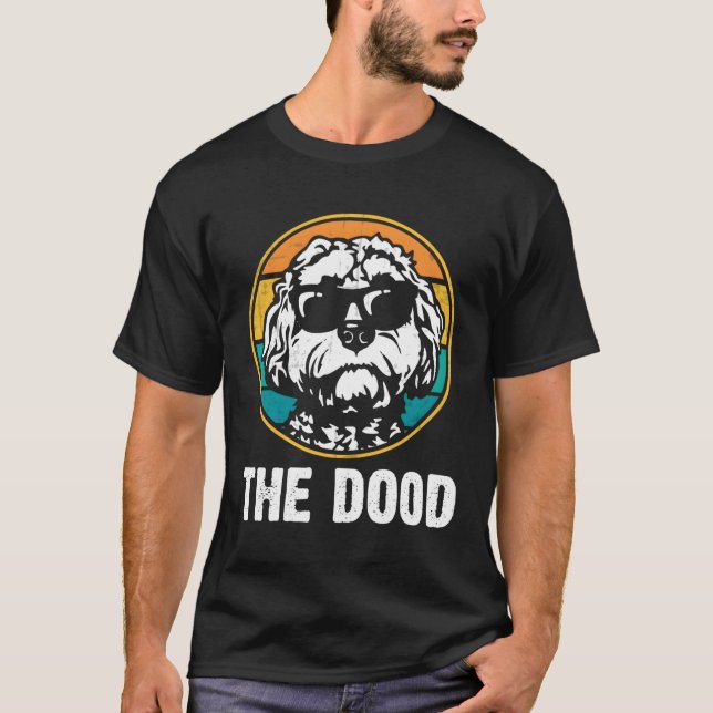 Dood Doodle Labradoodle Goldendoodle T Shirt (Framsida)