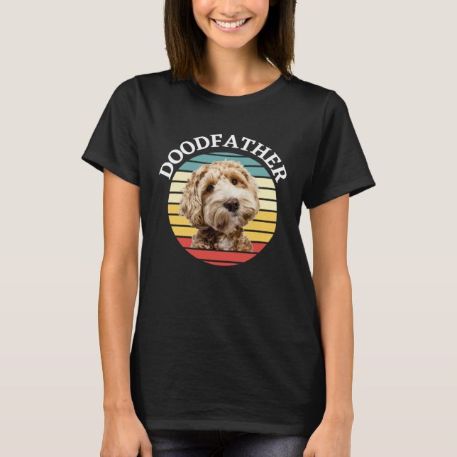 Doodfather Goldendoodle Labradoodle  for doodle da T Shirt (Framsida)