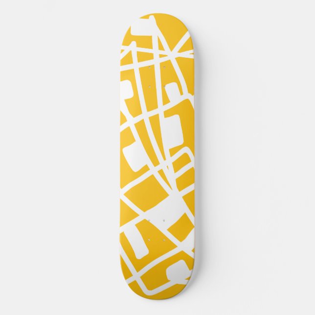 Doodle 100 mini skateboard bräda 18,5 cm (Framsida)