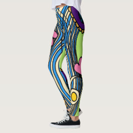 Doodle 1E Colors1 Leggings