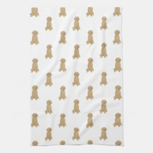 Doodle (Apricot Golden) Kökshandduk