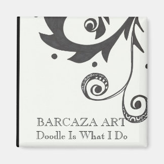 Doodle är vad jag gör Magnet