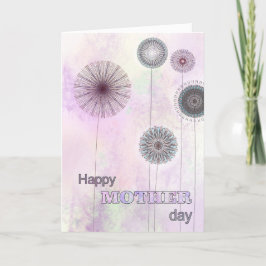 Doodle-blommor Helgkort