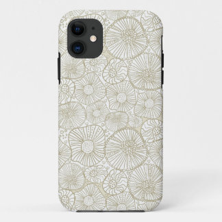 Doodle blommor telefonfodral