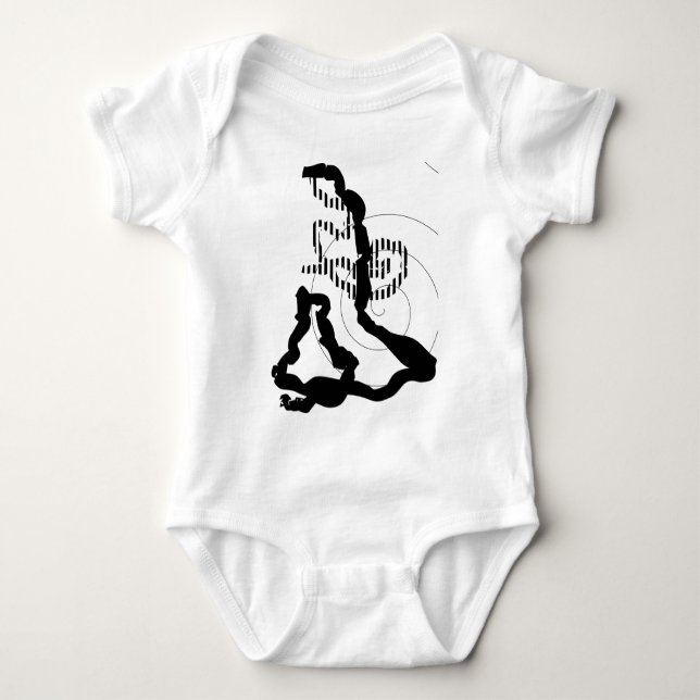 Doodle Bomb Extra Mod Boykompis Tee Shirt (Framsida)