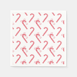 Doodle Candy cane Mönster Mugg Pappersservett