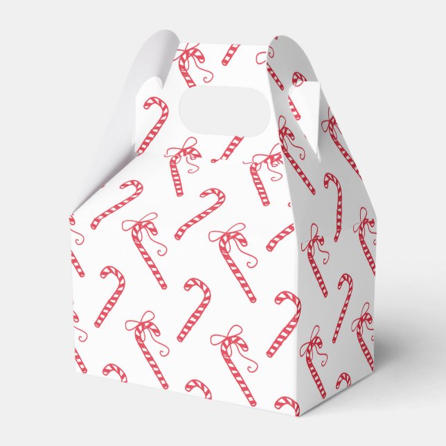 Doodle Candy cane Mönster Mugg Presentaskar (Framsidan Sidan)