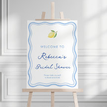 Doodle Dolce Vita Lemon Shower Välkomstskylt